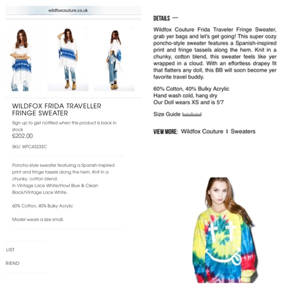 🛍 WILDFOX Cape Shirt Dress - Picture 4 of 4